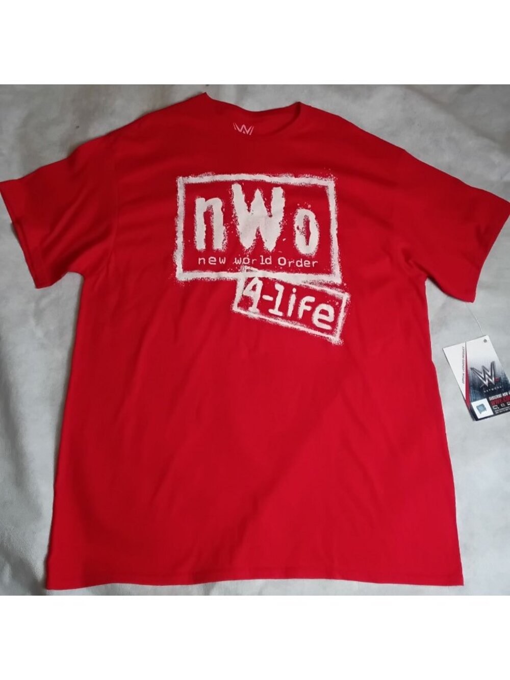 WWE New World Order T-Shirt NWO XL Red Graphic Tee NWT